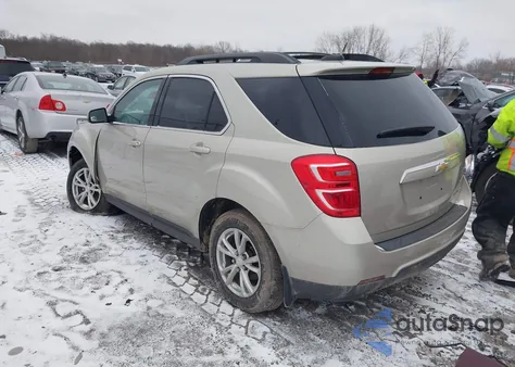 2016 Chevrolet Equinox Lt из США, поврежденный, VIN 2GNALCEK2G1159986